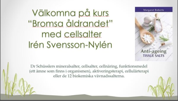 Bromsa åldrandet PPT, föreläsning för DCG den 14 maj 2025.